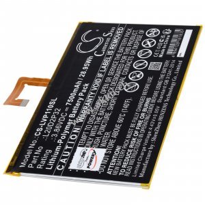Akku passend fr Tablet Lenovo Tab P11 5G, TB-J606F, Typ L20D2P32
