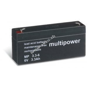 Bleiakku (multipower) MP3,3-6
