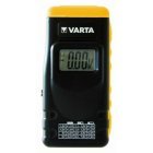Varta Batterietester / Batterie Prfgert mit LCD-Display fr Batterien, Akkus und Knopfzellen