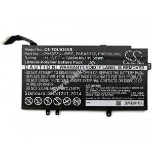 Akku fr Laptop Toshiba Satellite U920t / Typ PA5073U-1BRS