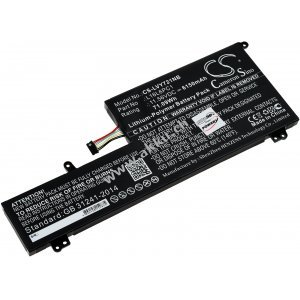 Akku passend fr Laptop Lenovo Yoga 720-15ikb 80x7, 720-15ikb 80x700brge, Typ L16L6PC1 u.a.