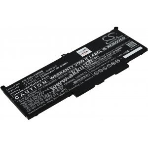 Akku passend fr Laptop Dell Latitude 12 7290, Latitude 13 7390,  Latitude 14 7480, Typ F3YGT