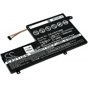 Akku passend fr Laptop Lenovo Flex 4 1470, Flex 5 1570, Typ L15L3PB0 u.a.