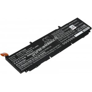 Akku passend fr Laptop Dell XPS 17 9700, Precision 5750 (0YY3V), Typ XG4K6 u.a.