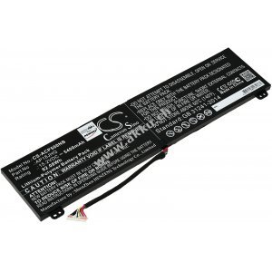 Akku passend fr Laptop Acer ConceptD 7 CN715-71, ConceptD 7 Pro CN715-71P-58G, Typ AP18JHQ u.a.