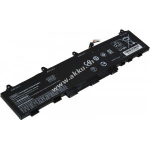 Akku passend fr Laptop HP EliteBook 830 G7, Typ CC03XL, HSTNN-LB8Q (Bauform genau beachten)