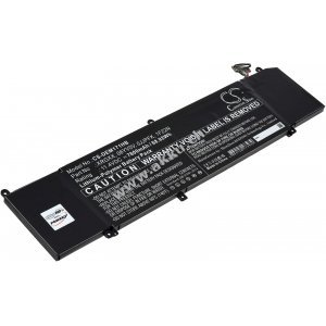 Powerakku passend fr Laptop Dell Alienware M15 R1 2018, G5 15 5590, G7 15 7590, Typ XRGXX