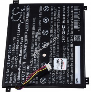 Akku passend fr Laptop Lenovo IdeaPad 100S-11IBY 80R200DHGE, Typ NB116