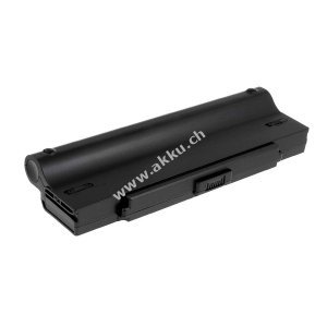 Akku fr Sony VGP-BPL9 6600mAh Schwarz