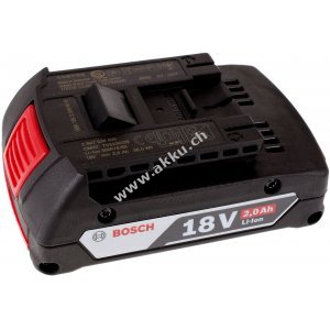Bosch 18V Einschubakku Typ GBA 18V / 2 607 336 906 Original