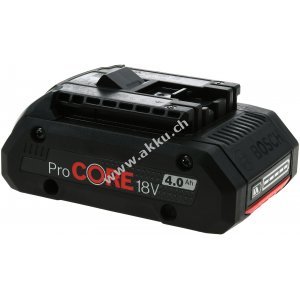 Original Akku Bosch ProCORE 18V 4,0Ah Li-Ion 1600A016GB