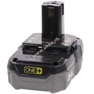 RYOBI 18 V ONE+ 2,0 Ah Lithium+ Akku RB18L20 Original