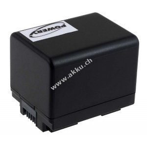 Akku fr Video Canon VIXIA HF R306 / Typ BP-727 2400mAh