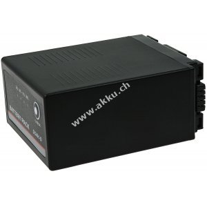 Akku fr Panasonic AG-DVC180A / AG-DVC30 / Typ D54S-H / Typ CGA-D54 7800mAh