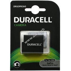 Duracell Akku passend fr Action Cam GoPro Hero 5 / GoPro Hero 6