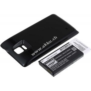 Akku fr Samsung Galaxy Note 4 / SM-N910 / Typ EB-BN910BBE 6400mAh Schwarz