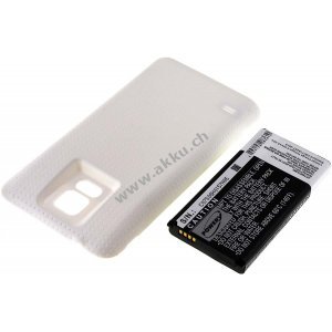 Akku fr Samsung Galaxy S5/ Typ EB-B900BC Wei 5600mAh