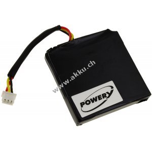 Akku fr GPS Navigation TomTom Via Live 120 / Typ KM1