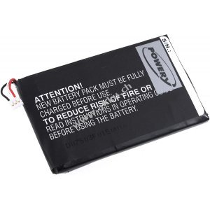 Akku fr Garmin Nvi 2669LMT / Typ 361-00051-00