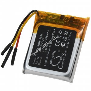 Akku passend f�r Rode Mikrofonsystem Wireless Go Typ NTA572125