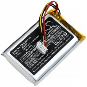 Akku passend f�r DJI Mic ASB01 wireless Mikrofon Transmitter Charging Case Typ BSX01