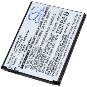 Akku passend f�r HP Prime V1 RMN HSTNJ-BC01 Grafikrechner Typ HSTNJ-BC01
