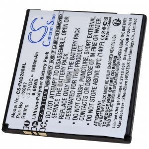Akku passend fr Payment-, Zahl-, Karten-Terminal Pax myPOS D200 D200T Typ IS057