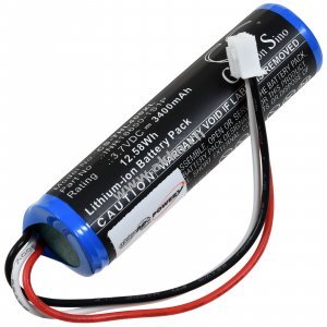 Powerakku passend f�r Theradome LH80 LH80 Pro LH40 Haarwachstum-Laser-Helm Typ INR18650-1S1P