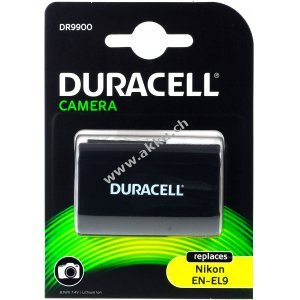 Duracell Akku fr Nikon EN-EL9