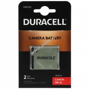 Duracell Akku DR9720 fr Canon Typ NB-6L