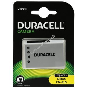 Duracell Akku fr Digitalkamera Nikon Coolpix S10 / Typ EN-EL5