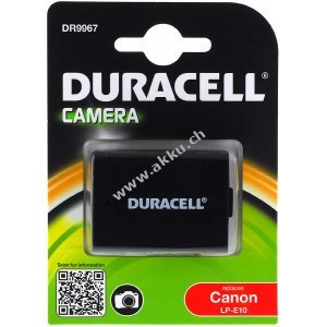 Duracell Akku DR9967 fr Canon Typ LP-E10