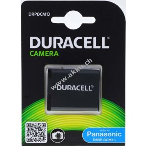 Duracell Akku fr Panasonic Lumix DMC-TZ40 / Typ DMW-BCM13