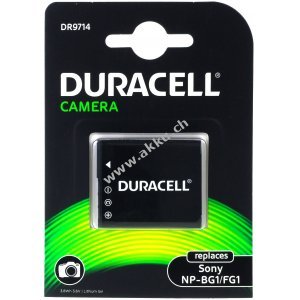 Duracell Akku fr Digitalkamera Sony Typ NP-BG1/ NP-FG1