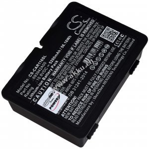 Akku passend fr Installationstester Chauvin Arnoux C.A 6117 C.A 6116N Typ 693942A00