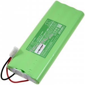 Akku passend f�r Nice Walkykit 1024 2024 Drehtorantrieb Typ PS424