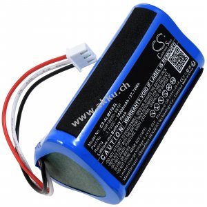 Powerakku passend f�r Lautsprecher Altec Lansing LifeJacket XL  Omni Jacket iMW678 Typ INR18650-3S1P