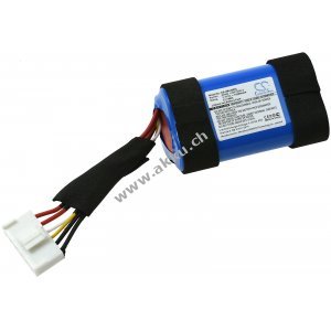 Powerakku passend fr Lautsprecher JBL Charge 4 / Charge 4 BLK / Charge 4 J