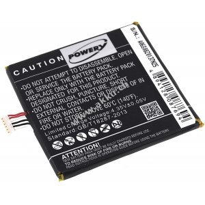 Akku fr Alcatel OT-6012A / Typ TLP017A1