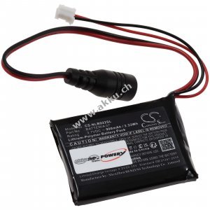 Akku passend fr Motorrad-Headset Nolan N-COM B902 L N-COM B902 R Typ BATTERIA 07