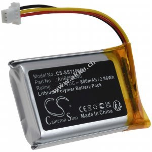 Akku passend fr Bluetooth-Headset Sena Spider ST1 Typ AHB802540