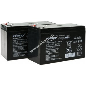 Powery Ersatzakku fr USV APC Smart-UPS 750