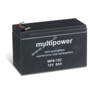 Bleiakku (multipower) MPC8-12 zyklenfest