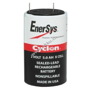 Enersys / Hawker Bleiakku, Blei-Zelle X Cyclon 0800-0004 2V 5,0Ah