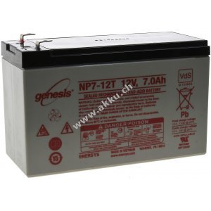 Enersys Hawker AGM Genesis Bleiakku 12V 7 Ah VdS