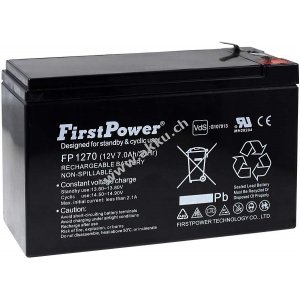 FirstPower Blei-Gel Akku FP1270 VdS