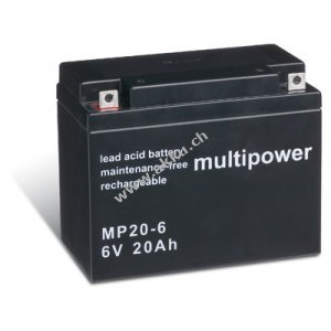 Bleiakku (multipower) MP20-6