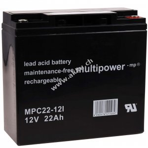 Bleiakku multipower MPC22-12I zyklenfest
