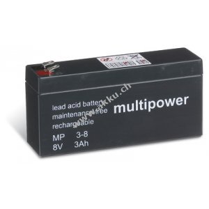 Bleiakku (multipower) MP3-8