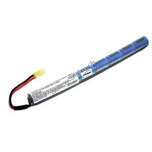 Akku fr Softair-Waffen 9,6V-1500mAh (8 Zellen in Reihe)